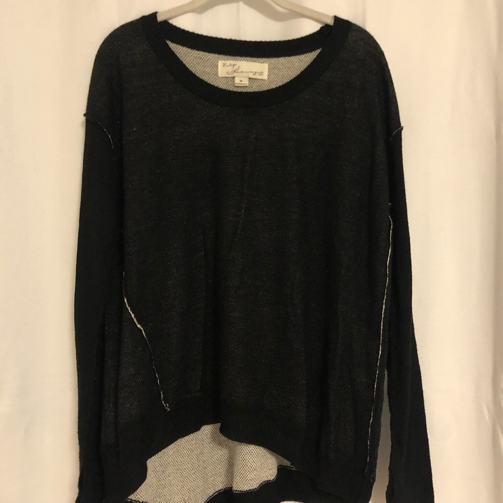 Vintage Havana black and beige sweater